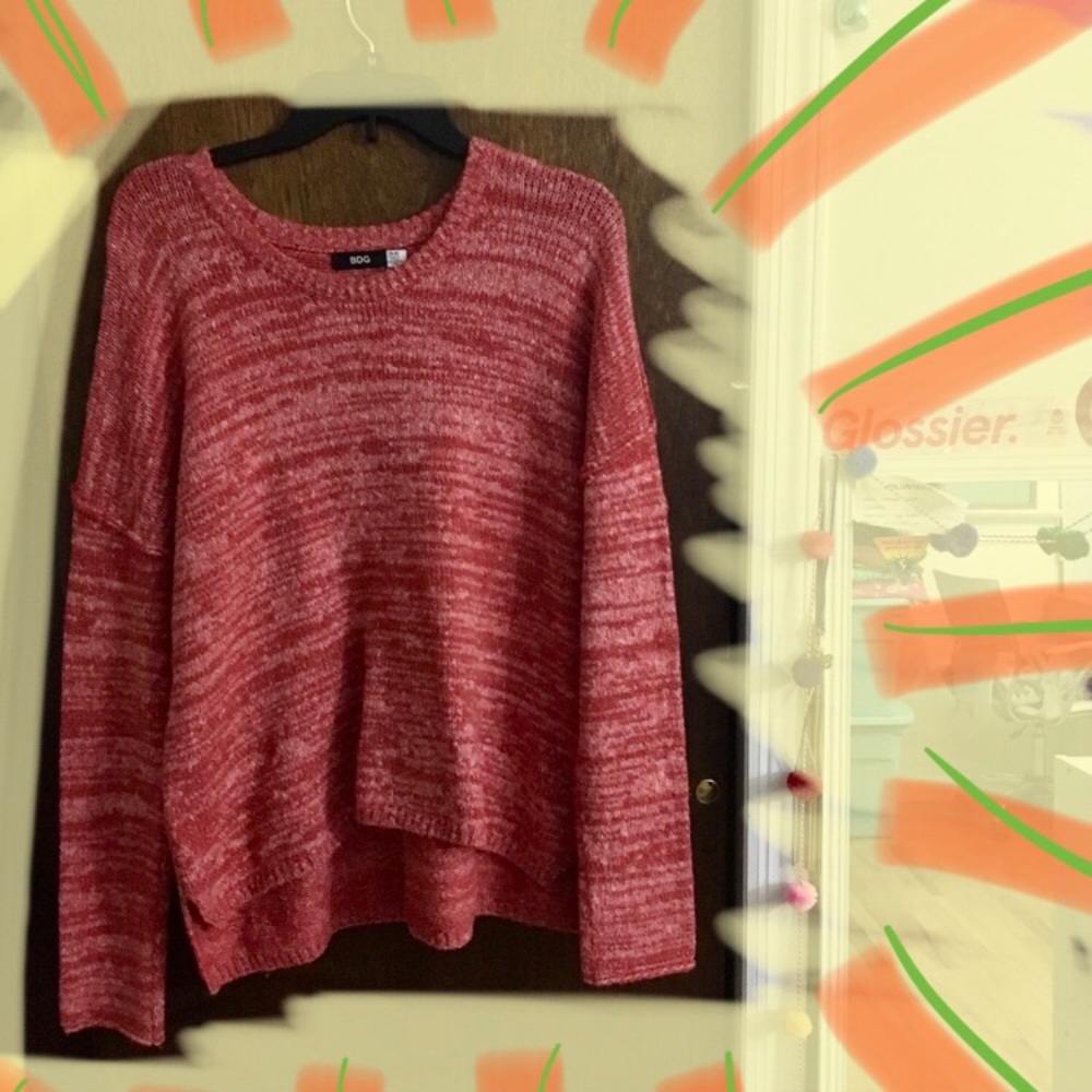 Urban Outfitters BDG red knit sweater! 🌟💖